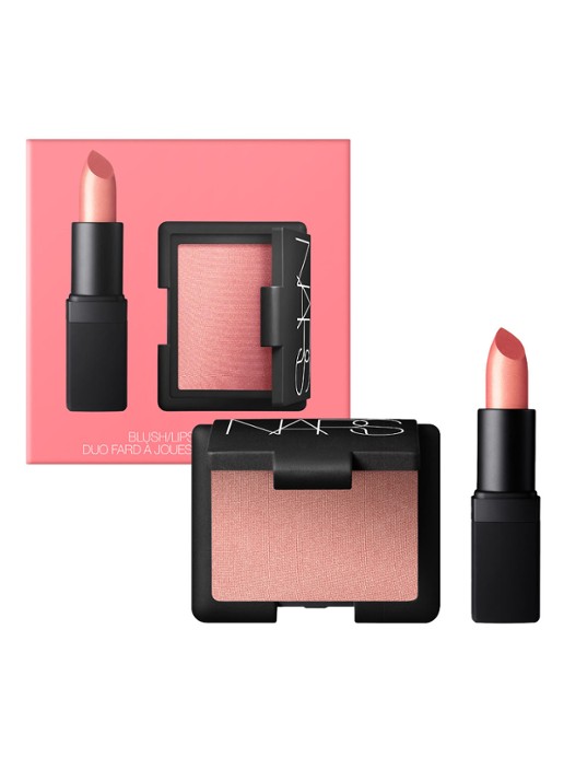 NARS Mini Orgasm Blush & Lipstick Duo - mini make-upset - voorkant 2 orgasm
