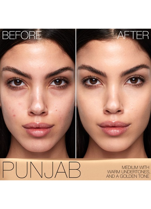NARS Natural Matte Longwear Foundation - vloeibare foundation - detail 2  punjab