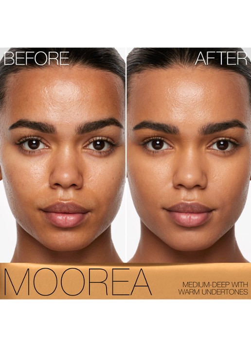 NARS Natural Matte Longwear Foundation - vloeibare foundation - detail 4  moorea