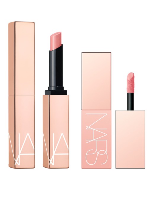 NARS Orgasm Afterglow Lipstick & Mini Liquid Blush Duo - Limited Edition make-up set - voorkant 6 orgasm
