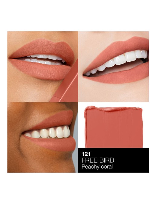 NARS Powermatte High-Intensity Lipstick  - detail 4 free bird - 121