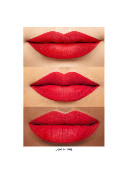 NARS Powermatte Lip Pigment – liquid lipstick - detail 5 light my fire