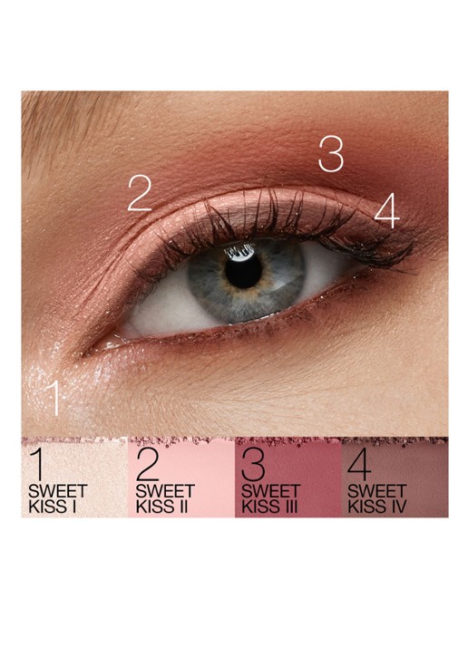 NARS Quad Eyeshadow - Limited Edition oogschaduwpalette - detail 7 sweet kiss