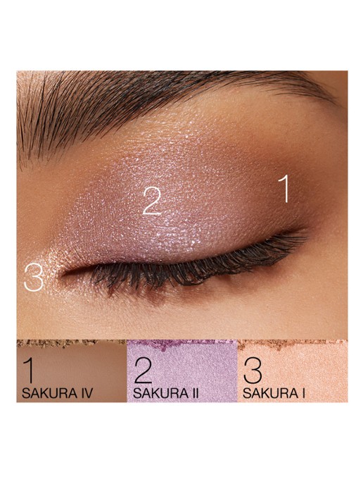 NARS The Beauty Transformed Eyeshadow Quad - Oogschaduw - detail 3 sakura