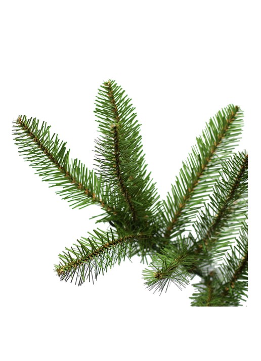National Tree Company Dunhill mini kunstkerstboom met jute zakje 91 cm - detail groen