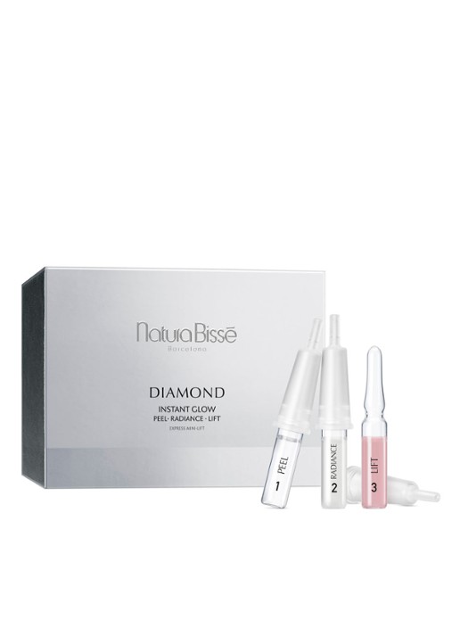 Natura Bissé Diamond Instant Glow - verzorgingsset - detail 2 beige