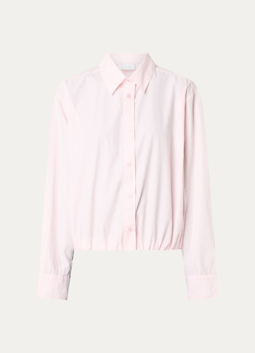 Neo Noir Emmana blouse met pofmouw - voorkant 3 lichtroze
