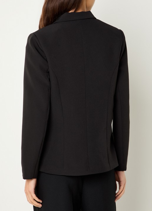Neo Noir Francine blazer met schoudervulling - achterkant 3 zwart