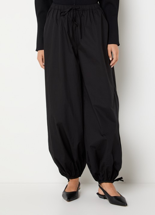 Neo Noir Roxane high waist balloon fit broek met steekzakken