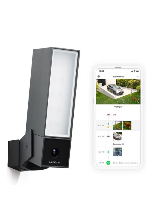 Netatmo Presence slimme buitencamera - detail 3 zwart