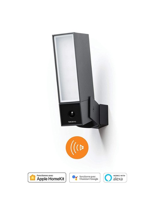 Netatmo Slimme buitencamera met sirene - detail 4 zwart
