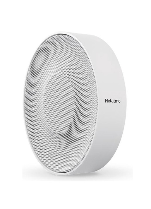 Netatmo Slimme sirene voor binnen - voorkant 6 gebroken wit