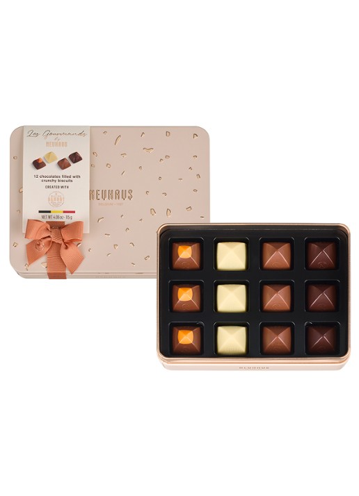 Neuhaus Les Gourmands chocolade bonbons 12 stuks - voorkant 3 undefined