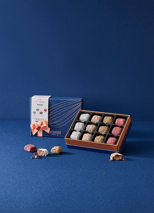 Neuhaus Les Trésors de Neuhaus truffels 12 stuks in geschenkverpakking - achterkant 3 undefined