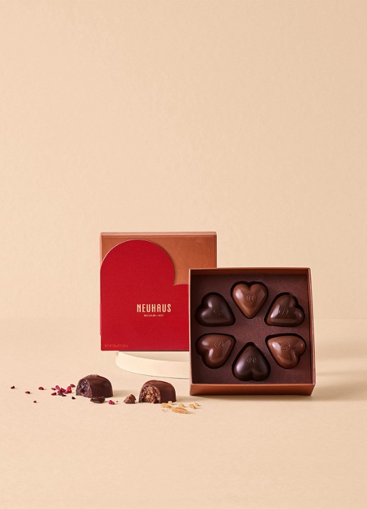 Neuhaus N°1 Koper Love pralines 65 gram - achterkant 3 undefined