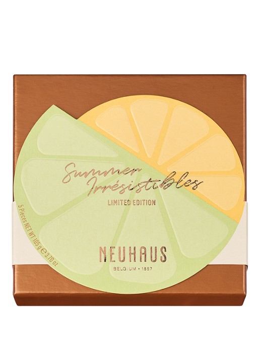 Neuhaus Zomer Irrésistibles 2026 chocolade bonbons 5 stuks