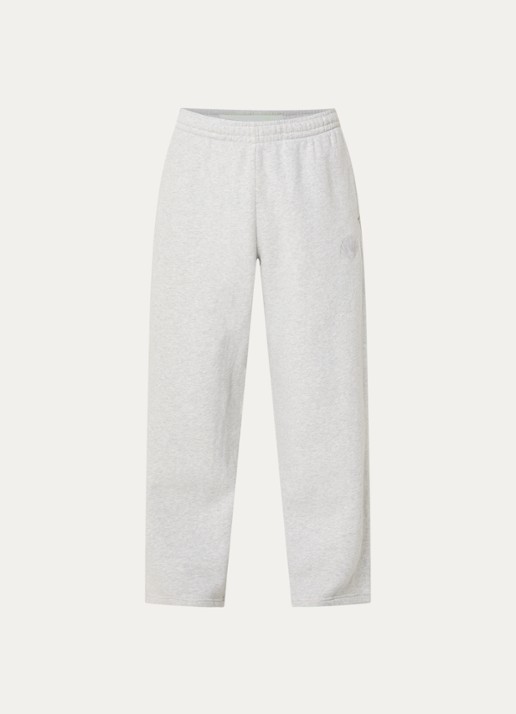 New Amsterdam Surf Association Chop loose fit joggingbroek met steekzakken - voorkant grijsmele