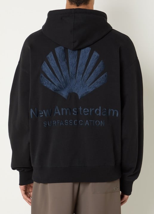 New Amsterdam Surf Association Hoodie met logoborduring