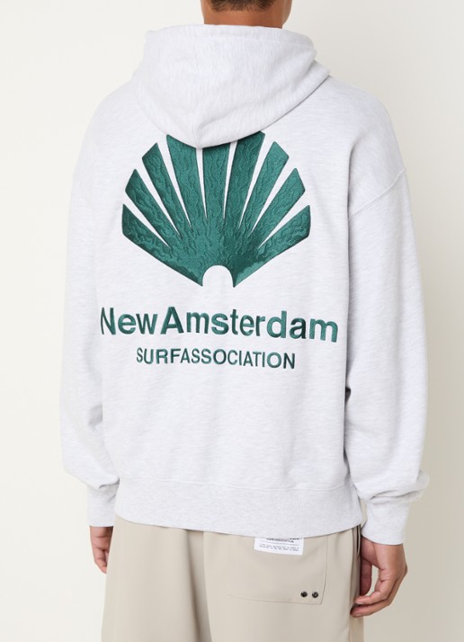 New Amsterdam Surf Association Hoodie met logoborduring
