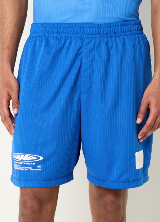 New Amsterdam Surf Association Straight fit korte broek met ritszakken