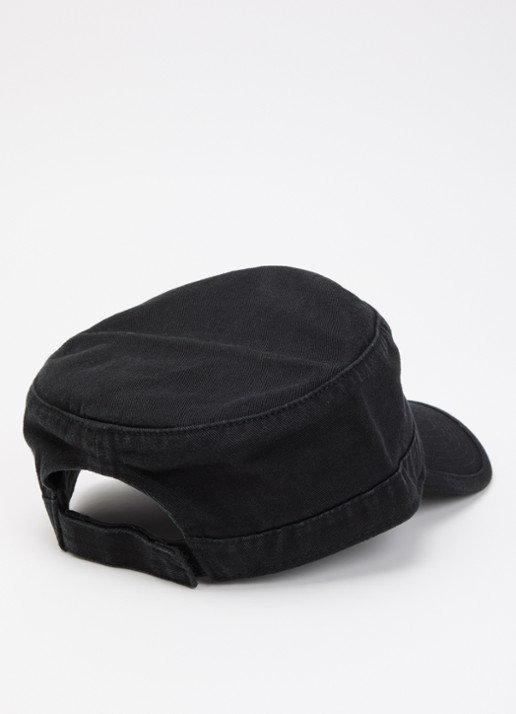 New Amsterdam Surf Association Sunsafety pet met logo en borduring - detail 2 zwart