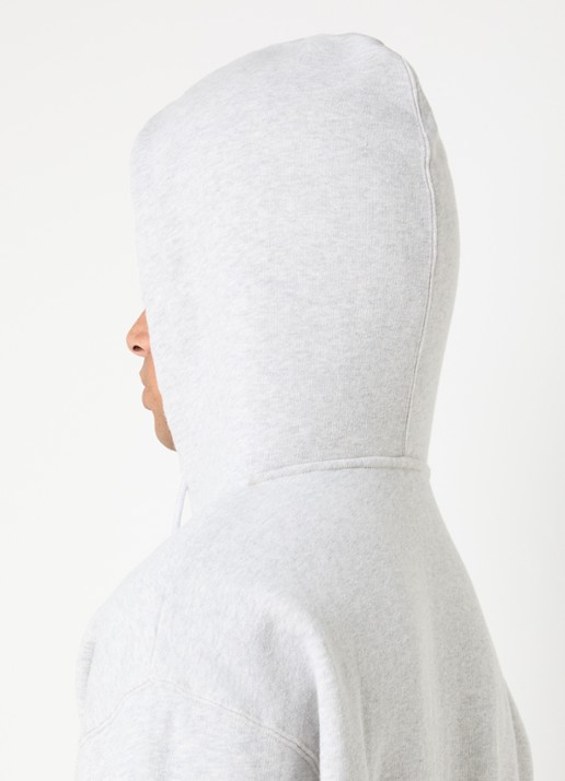 New Amsterdam Surf Association Sweatvest met steekzakken - detail 2 grijs