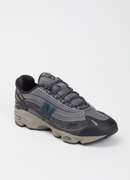 New Balance 1000 sneaker van mesh met suède details