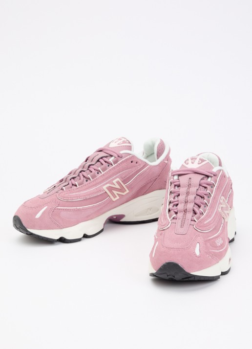 New Balance 1000 sneaker van suède  - detail 2 roze