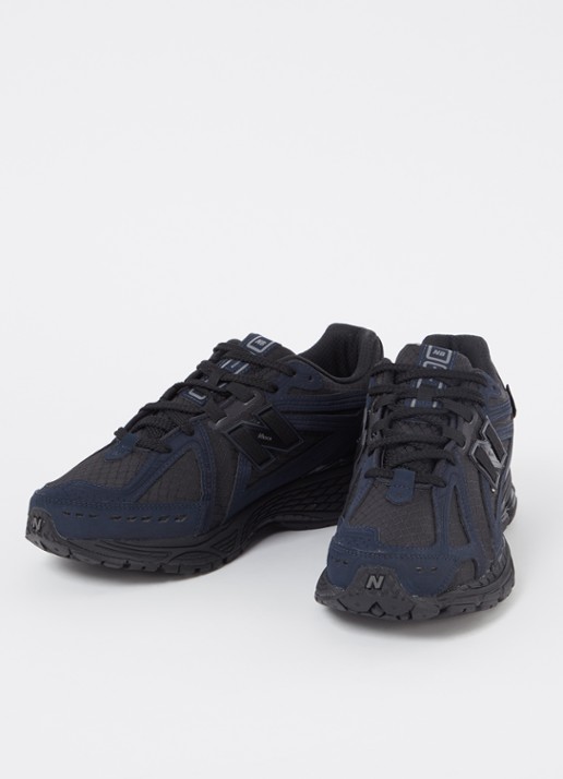 New Balance 1906 sneaker met leren details - detail donkerblauw