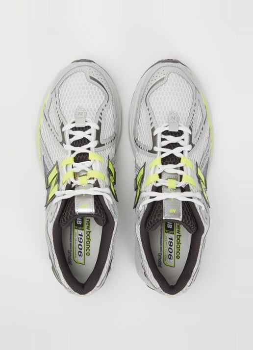 New Balance 1906 sneaker met mesh details - detail 3 wit