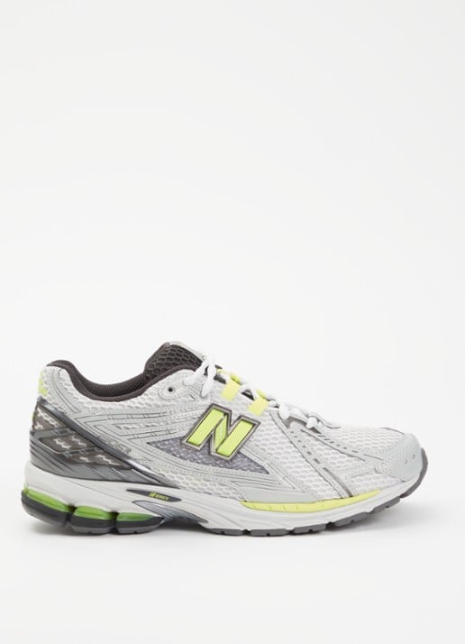 New Balance 1906 sneaker met mesh details - voorkant 5 wit