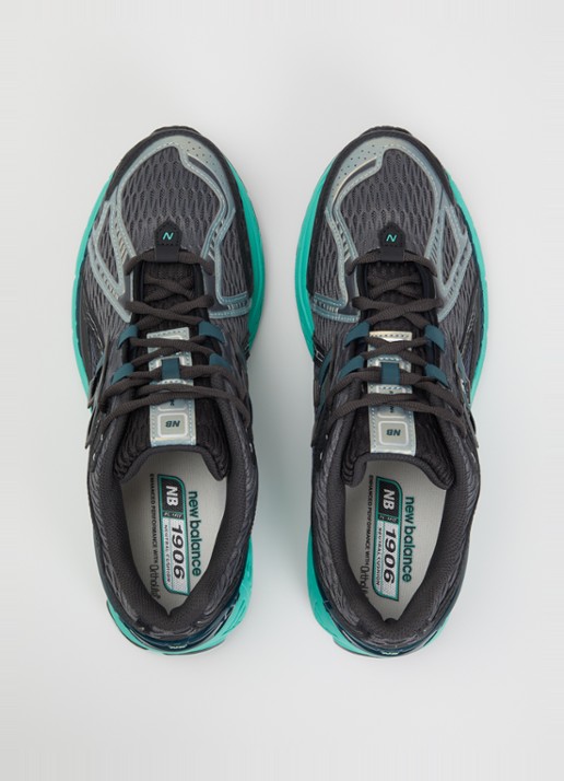 New Balance 1906 sneaker met mesh details - detail 5 antraciet