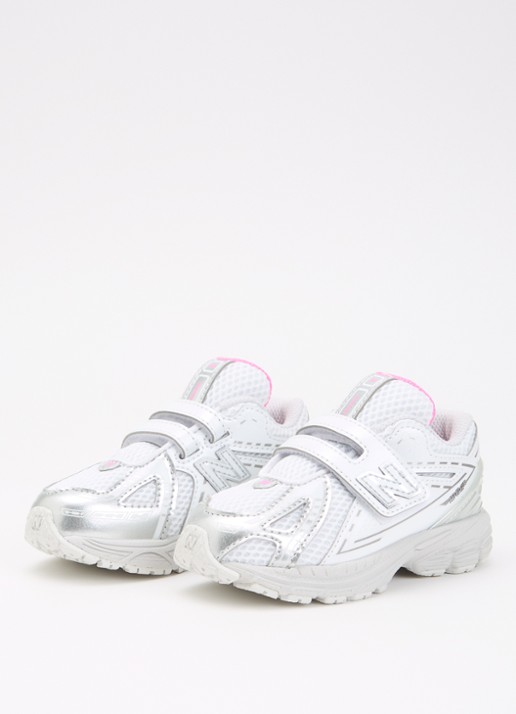 New Balance 1906 sneaker met mesh details - voorkant 3 wit