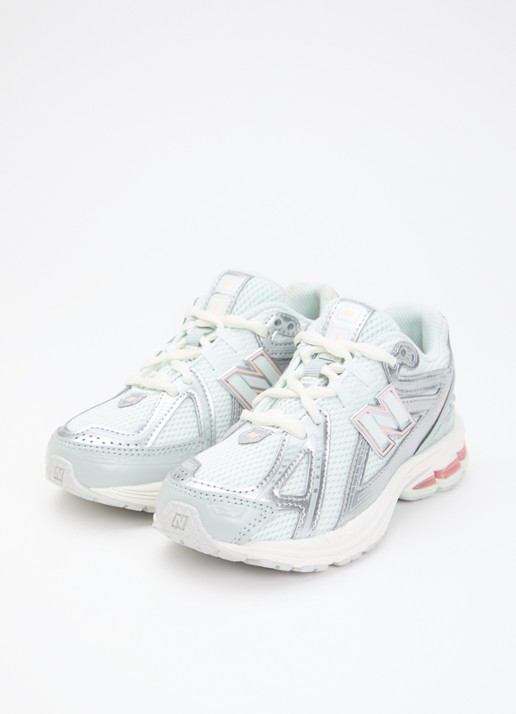 New Balance 1906 sneaker met mesh details - voorkant 3 lindegroen
