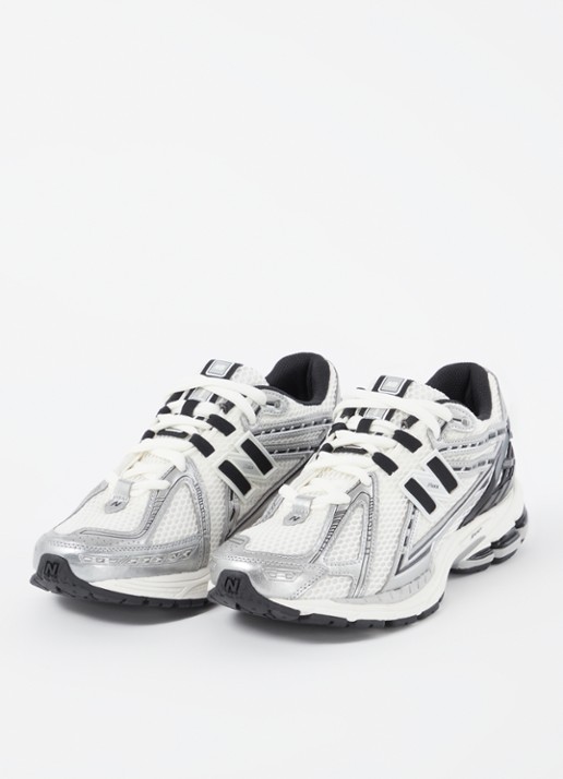 New Balance 1906 sneaker van mesh details - detail 4 grijs