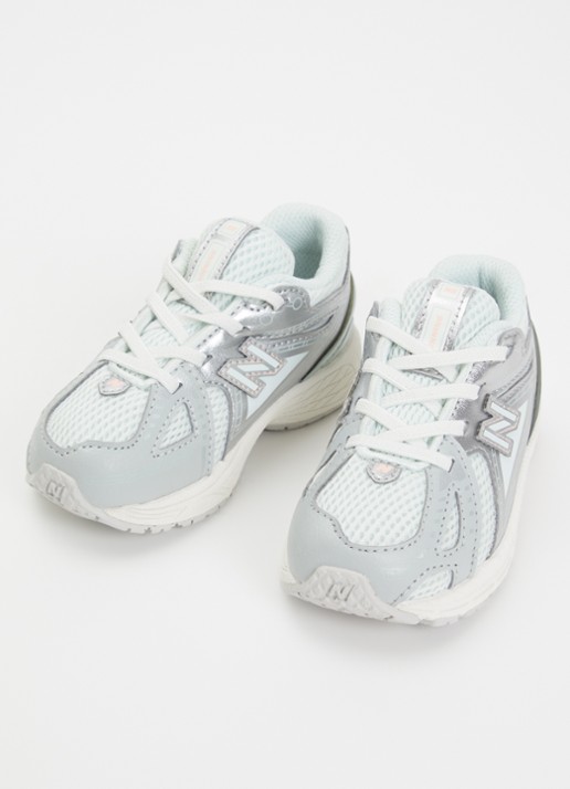 New Balance 1906 sneaker van mesh met details van metallic - voorkant 4 mint