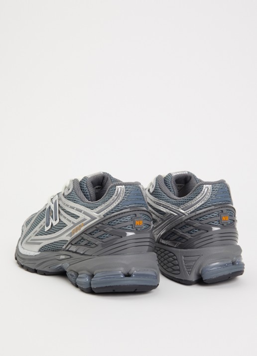 New Balance 1906 sneaker van mesh met metallic details - achterkant 5 blauwgrijs