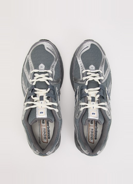 New Balance 1906R sneaker met mesh details - detail 3 grijs