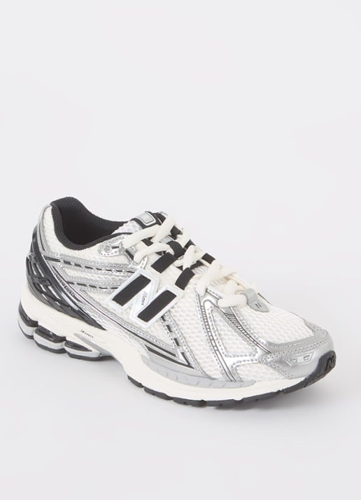 New Balance 1906R sneaker met mesh details - voorkant 5 gebroken wit