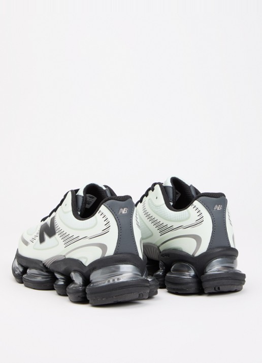 New Balance 2000 sneaker met logo - achterkant 4 lindegroen
