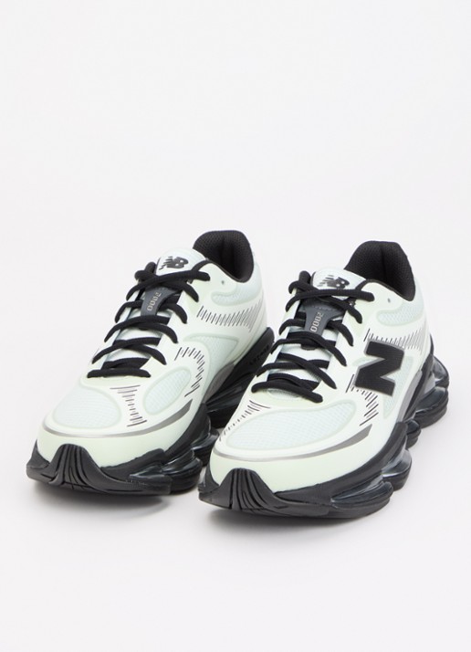 New Balance 2000 sneaker met logo - detail lindegroen
