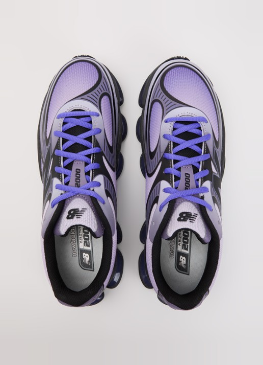 New Balance 2000 sneaker met mesh details - detail 4 paars