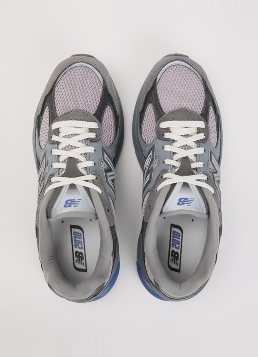 New Balance 2010 sneaker met mesh details - detail 5 grijs