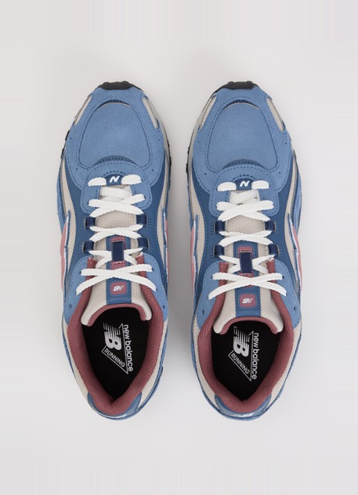 New Balance 204L sneaker met mesh details - detail 5 blauw
