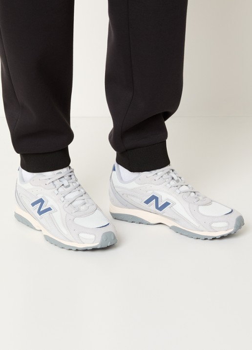 New Balance 204L sneaker met mesh details - voorkant 6 grijs