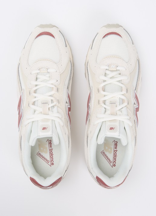 New Balance 204L sneaker met mesh details - detail 3 gebroken wit