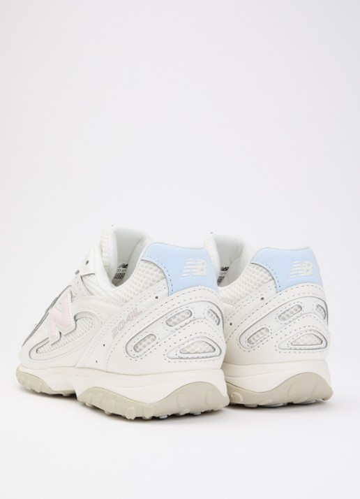 New Balance 204L sneaker van mesh met details van suède - achterkant 2 ivoor