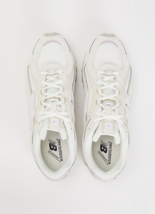 New Balance 204L sneaker van mesh met details van suède - detail 9 taupe