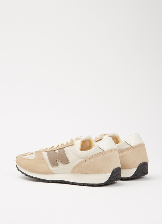 New Balance 471 sneaker met suède details - achterkant 3 beige