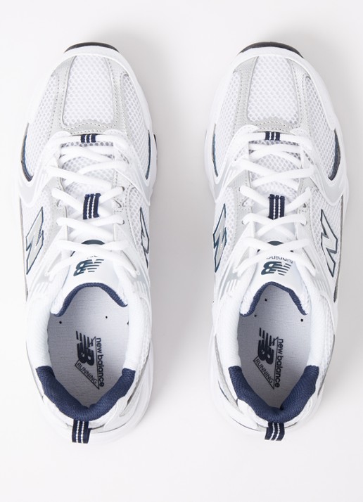 New Balance 530 sneaker met mesh details - detail 5 wit